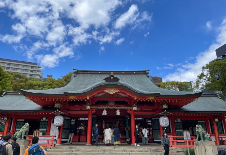 続！ドライブデート♡オススメ～神戸 生田神社（いくたさん）