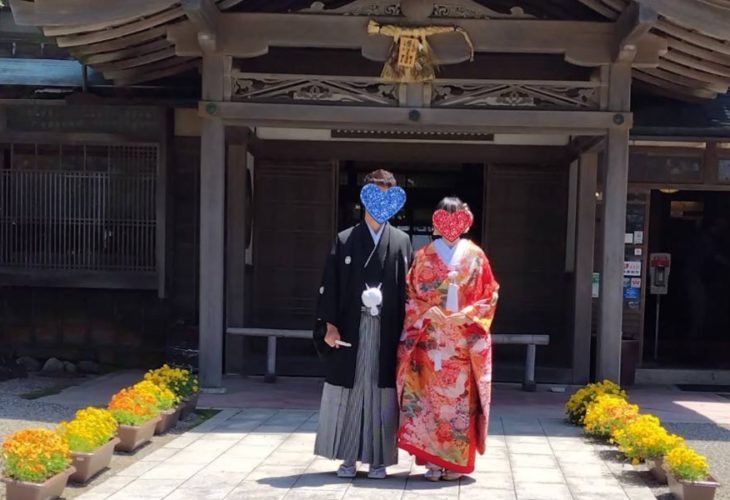 三重県伊勢市二見町　賓日館にて前撮り報告♡