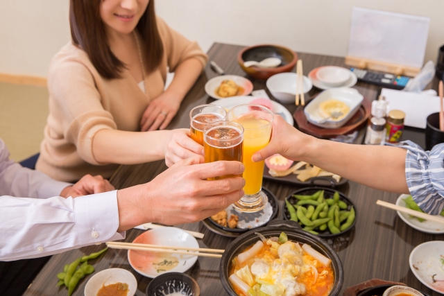 年末の忘年会・飲み会